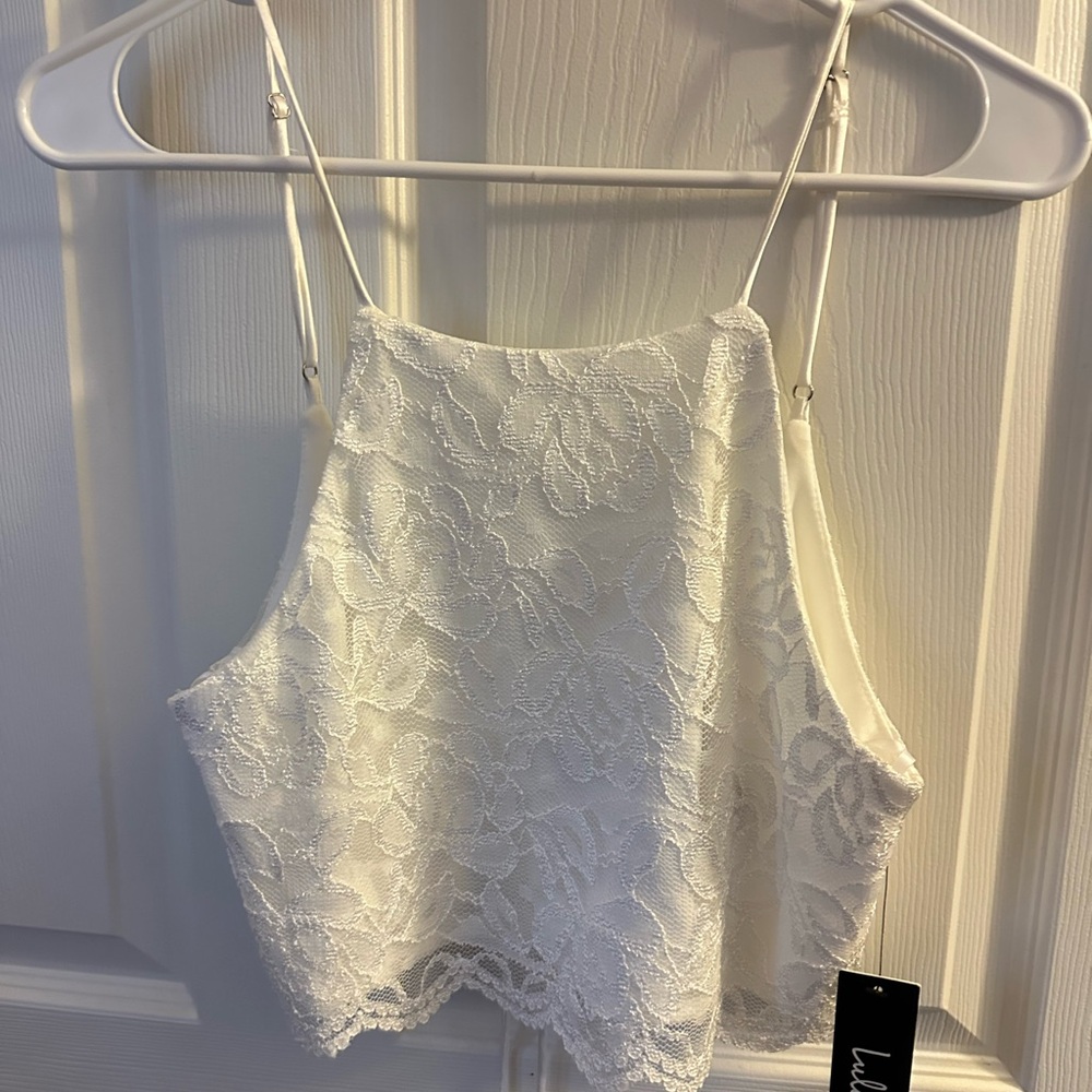 NWT LULUS Lace tank top